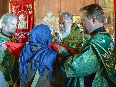 Diocesan Faithful Celebrate Fourth at Fort Ross