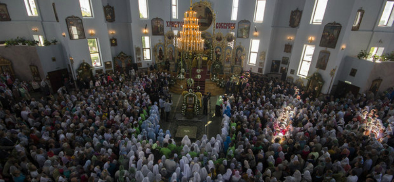 В Белоруссии мощам князя Владимира поклонились более 75 тысяч верующих