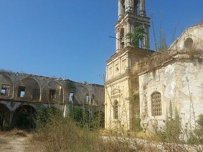 Начинается возрождение разоренного турками монастыря в оккупированной части Кипра