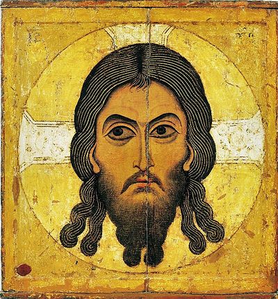 The Saviour Not Made by Hands, a Novgorodian icon from ca. 1100