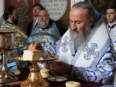 Митрополит Онуфрий помолился о всех пострадавших и погибших возле Верховной Рады