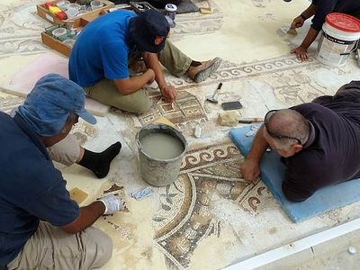 Byzantine-Era Mosaic to be Displayed in Southern Israel