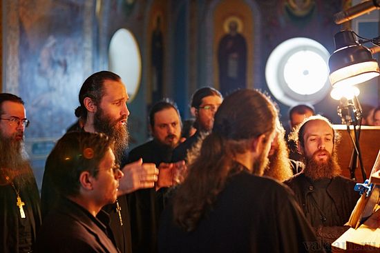 Choir of brethren of Valaam monastery. Photo: valaam.ru