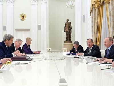 Putin-Kerry talks in Moscow focus on Syria, Ukraine, fight against terrorism