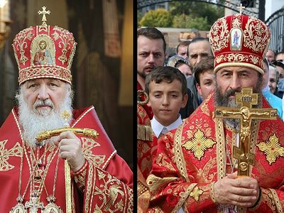 His Holiness Patriarch Kirill prays for Metropolitan Onufry and believers in Ukraine