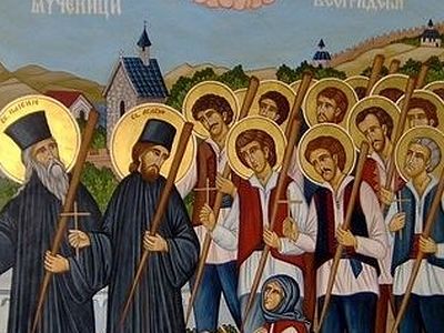 Спомен светих преподобномученика Ђакона Авакума и игумана Паjисиjа и осталих са њима