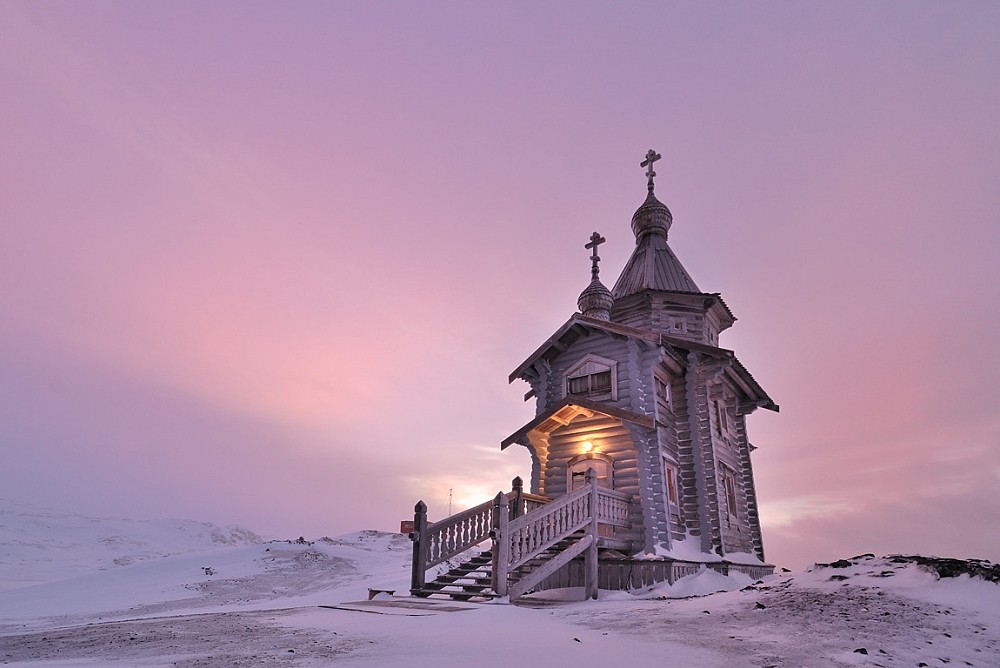 The Holy Trinity Church in Antarctica