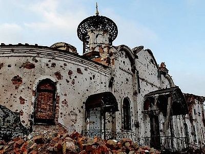Divine Liturgy to be celebrated at the Iveron Convent in Donetsk which suffered bombardment