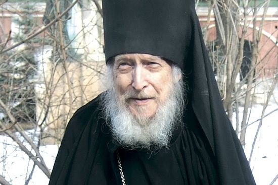 Отец Валентин (Гуревич) в Донском монастыре