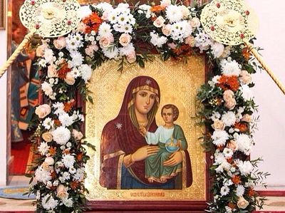 Иерусалимская икона Божией Матери пребывает в Луганске