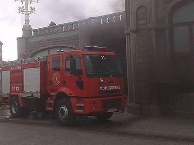 В Тбилиси произошел пожар в кафедральном соборе Святой Троицы