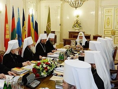 Журналы заседания Священного Синода от 16 апреля 2016 года