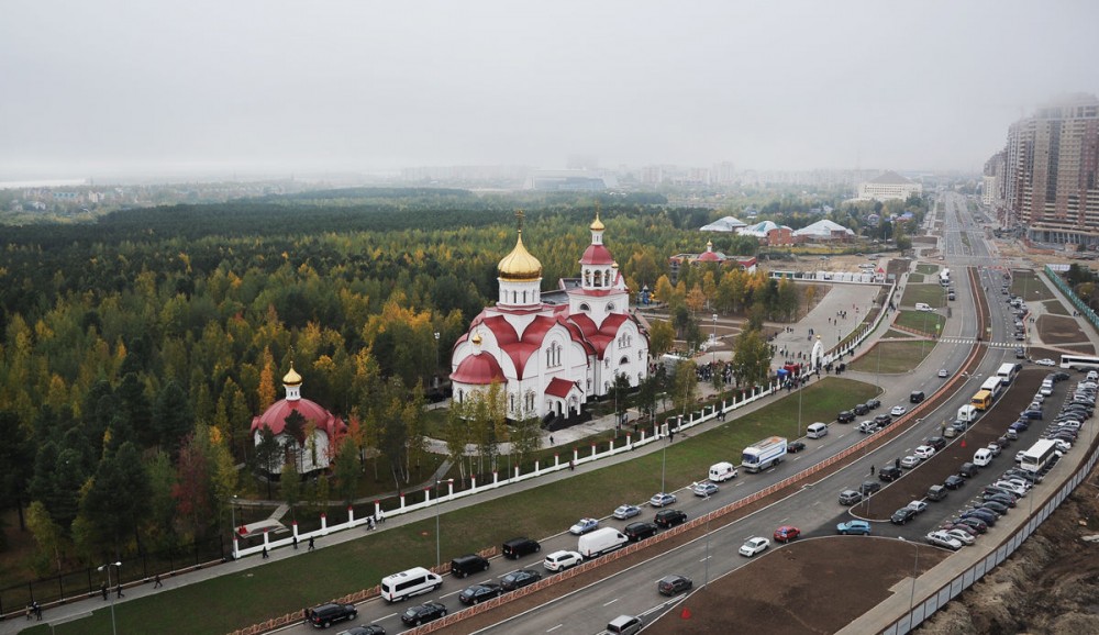 Храм вмч. Георгия. Сургут, Ханты-Мансийский АО