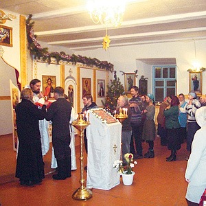 Рождество 2007 г. Свято-Троицкий Селенгинский мужской монастырь в Бурятии