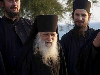 Igumen of Russian monastery on Athos dies in his 101st year