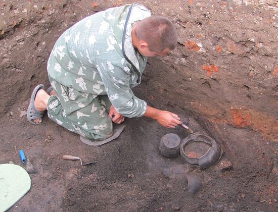Начались археологические работы по поиску честных мощей прп. Иакова Галичского