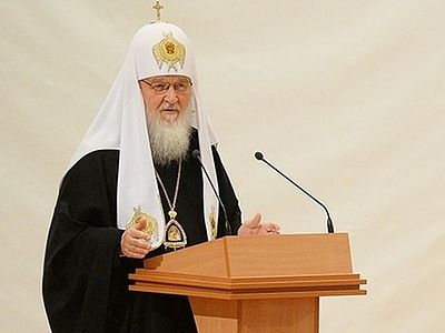 No Church ministry should be used for personal purposes, says Patriarch Kirill
