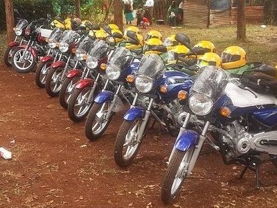 Mission accomplished! Kenyan clergy receive motorcycles as a result of the Midwest faithful’s tremendous generosity!