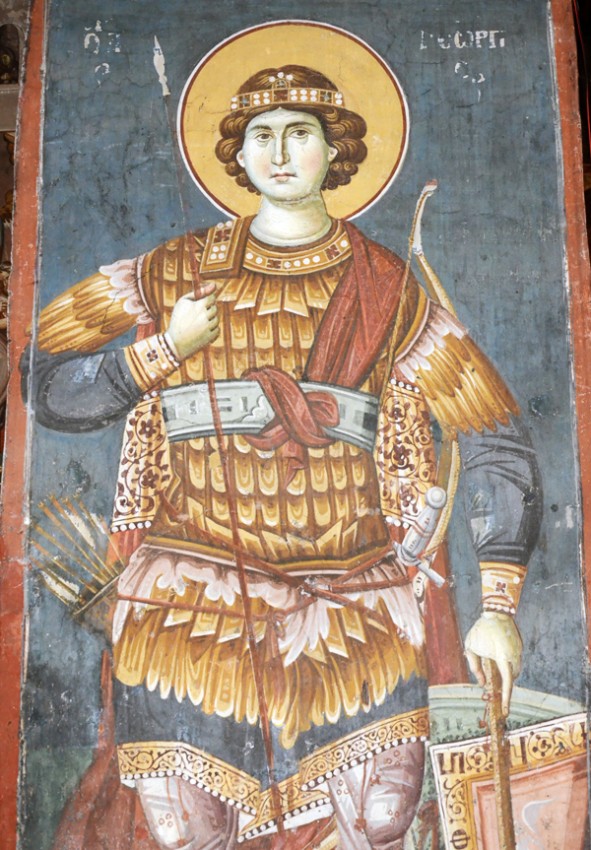 Great Martyr George. Church of the Holy Theotokos Perivleptos