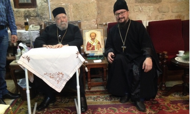 Представитель Русской Церкви встретился в Сирии с митрополитом Латакийским Иоанном
