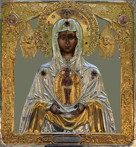 Албазинская икона Божией Матери в ризе