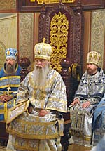 Божественную Литургию 3 июня возглавил архиепископ Орехово-Зуевский Алексий