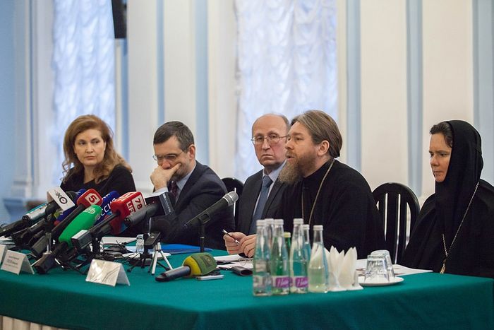  Пресс-конференция в Санкт-Петербурге по вопросу передачи Исаакиевского собора в пользование РПЦ