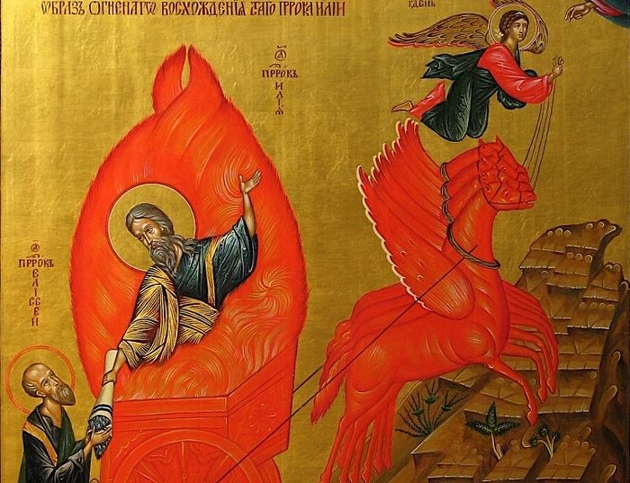 Огненное восхождение пророка Илии