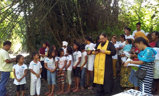 Mass Baptism in Arakan Philippines OrthoChristian.Com