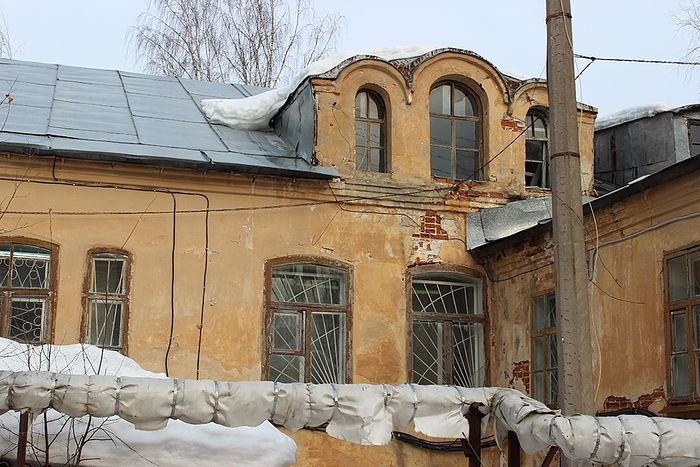 Здание бывшей внутренней тюрьмы ОГПУ НКВД в Сыктывкаре, где проводились допросы новомучеников в 1937-38 годах