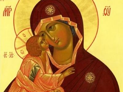 Божественная литургия в Сретенском монастыре в день празднования Донской иконы Божией Матери