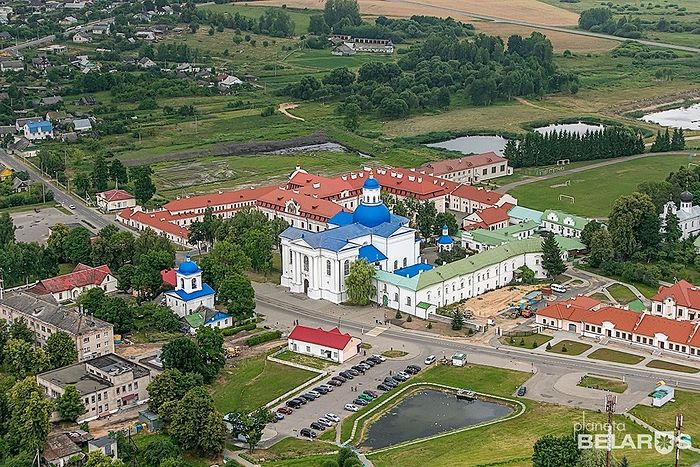 Свято-Успенский мужской монастырь в Жировичах. Современный вид