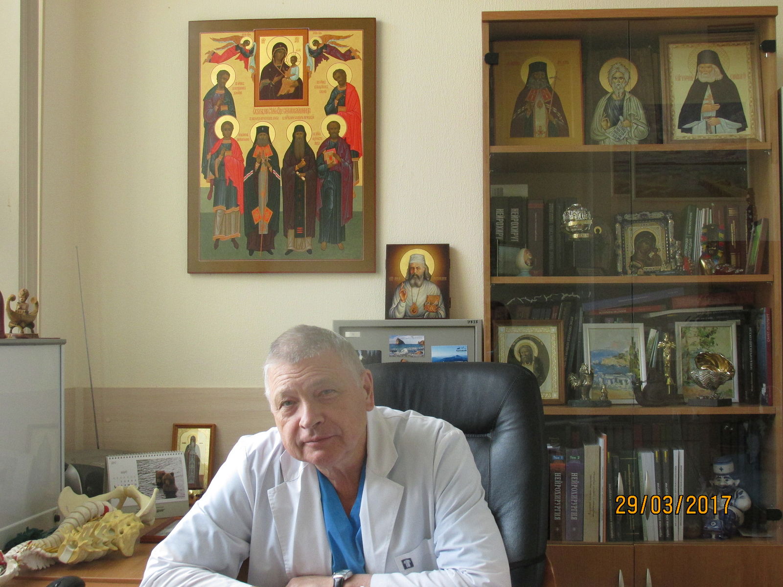 Профессор Андрей Басков: Святитель Лука Крымский одновременно лечит душу и тело
