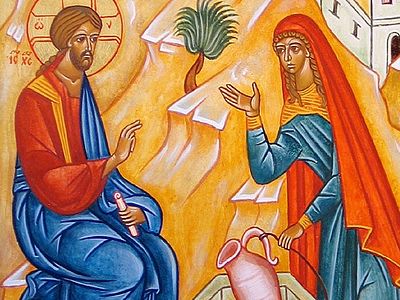 Всенощное бдение в Сретенском монастыре накануне Недели 5-й по Пасхе, о самаряныне