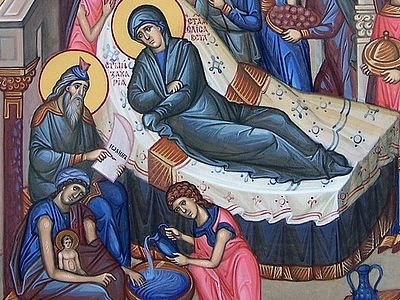 Всенощное бдение в Сретенском монастыре накануне Рождества Иоанна Предтечи