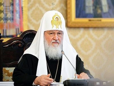 Патријарх Кирил о ситуацији у којој се налази Црква у Украјини
