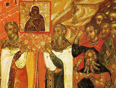 500 лет третьему спасению Москвы Владимирской иконой Богоматери по молитвам из Сретенского монастыря