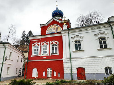 Неизвестная история Благовещенской церкви Псково-Печерского монастыря