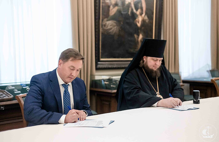 Санкт-Петербургская духовная академия заключила соглашение о сотрудничестве с Всероссийским обществом охраны памятников истории и культуры