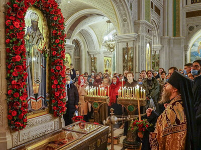 Праздник священномученика Илариона в Сретенской обители