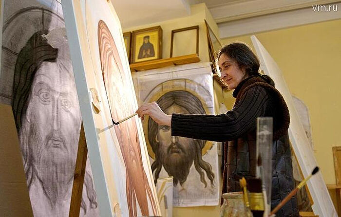 Иконописец Лариса Гачева: «Господь осуществил мою мечту, я работаю для Церкви»