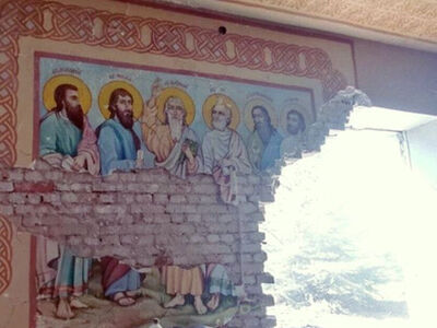 Очередные храмы храмы Украинской Православной Церкви получили повреждения от снарядов
