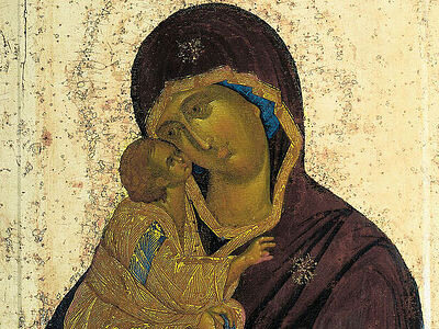 В Донской монастырь принесена Донская икона Божией Матери