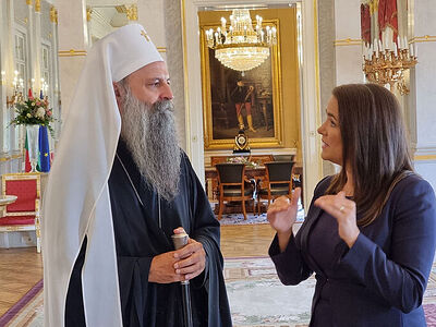 Сербский Патриарх встретился с президентом Венгрии
