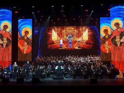В Санкт-Петербурге состоялся духовно-просветительский концерт «Русь великая моя!», подготовленный Санкт-Петербургской духовной академией