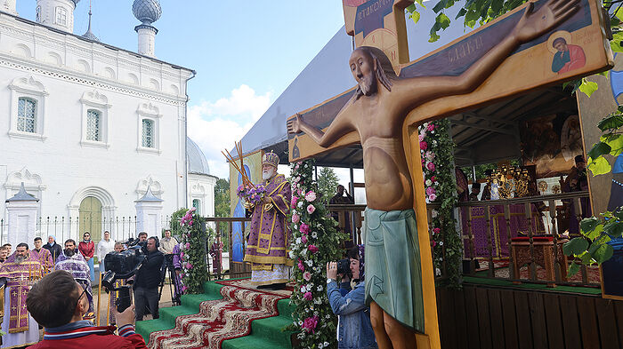 Игуменья Евстолия (Афонина) о торжествах в Годеново: «Неба было больше, чем земли»