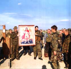 Икона святого Архангела Михаила доставлена в Чечню