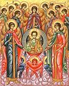 Божественная литургия в Сретенском монастыре в день Собора Архистратига Михаила и прочих Небесных Сил бесплотных