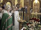 Святейший Патриарх Кирилл совершил литию у гроба священника Даниила Сысоева 