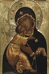 Всенощное бдение накануне дня празднования Владимирской иконы Божией Матери в Сретенском монастыре